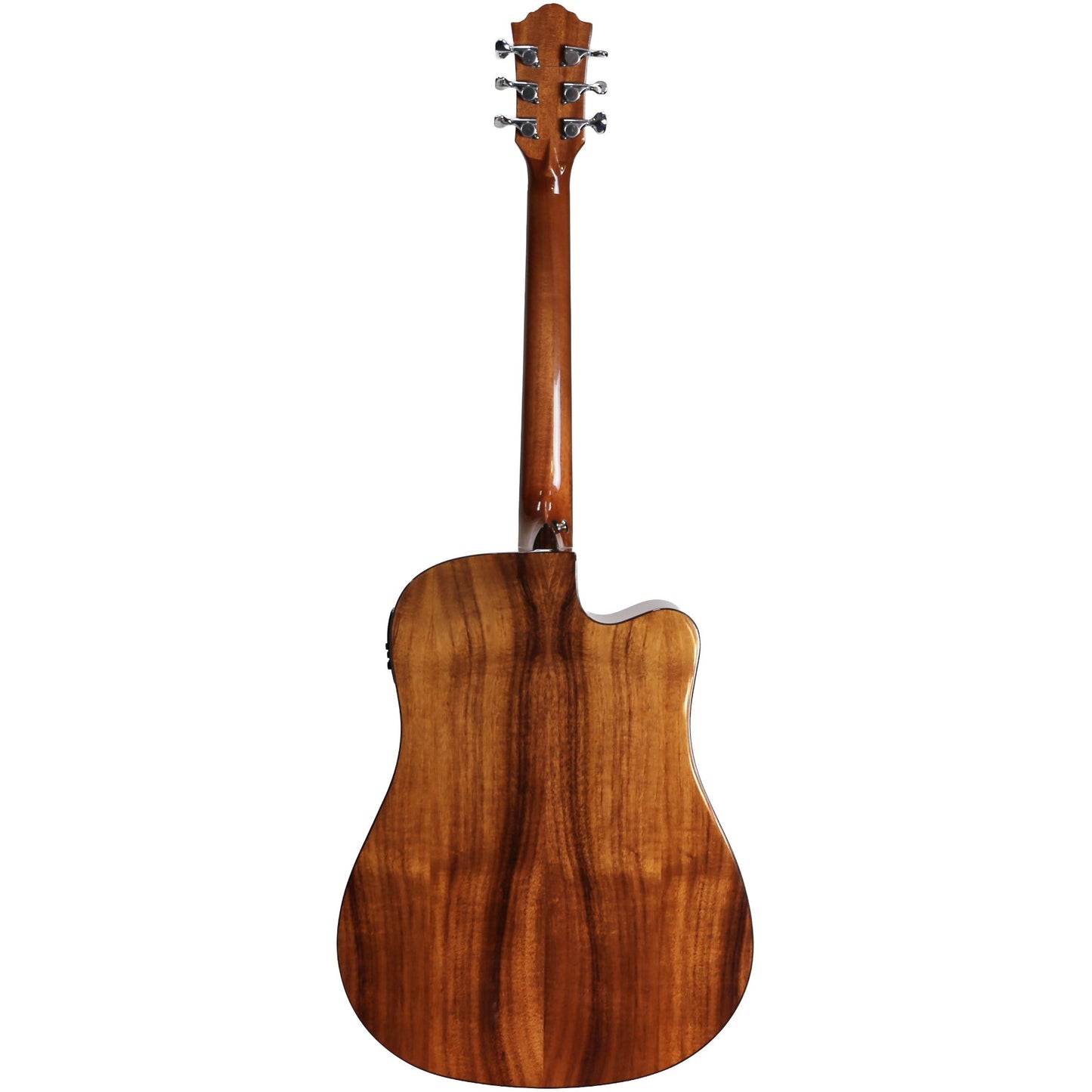 Ranch Series 49 Left Handed Dreadnought Cutaway Acoustic-Electric Guitar Blackburst Gloss — view 2
