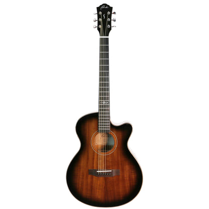 Ranch Series 49 Folk Cutaway Acoustic-Electric Guitar Blackburst Gloss Left Handed