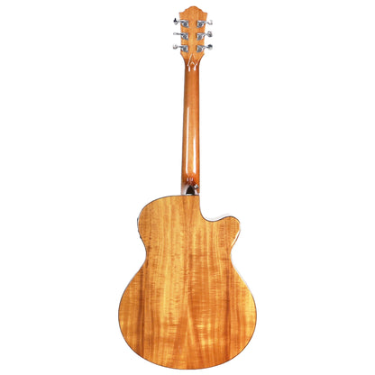 Ranch Series 49 Left Handed Folk Cutaway Acoustic-Electric Guitar Blackburst Gloss — view 2