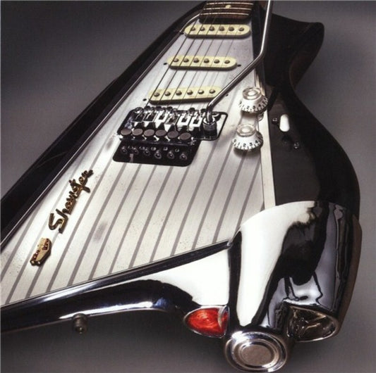 Guitar Greeting Card Tail Fin 6 Pack