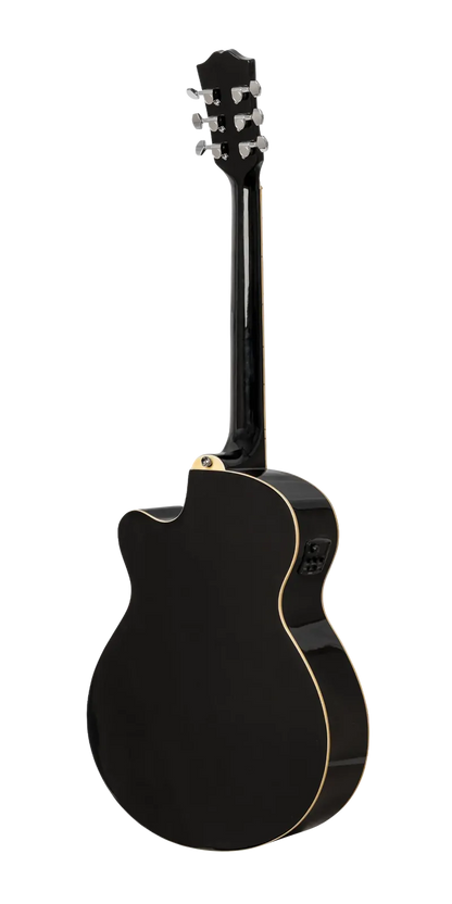 Redding RGC51CE Acoustic-Electric Guitar - Black — view 4