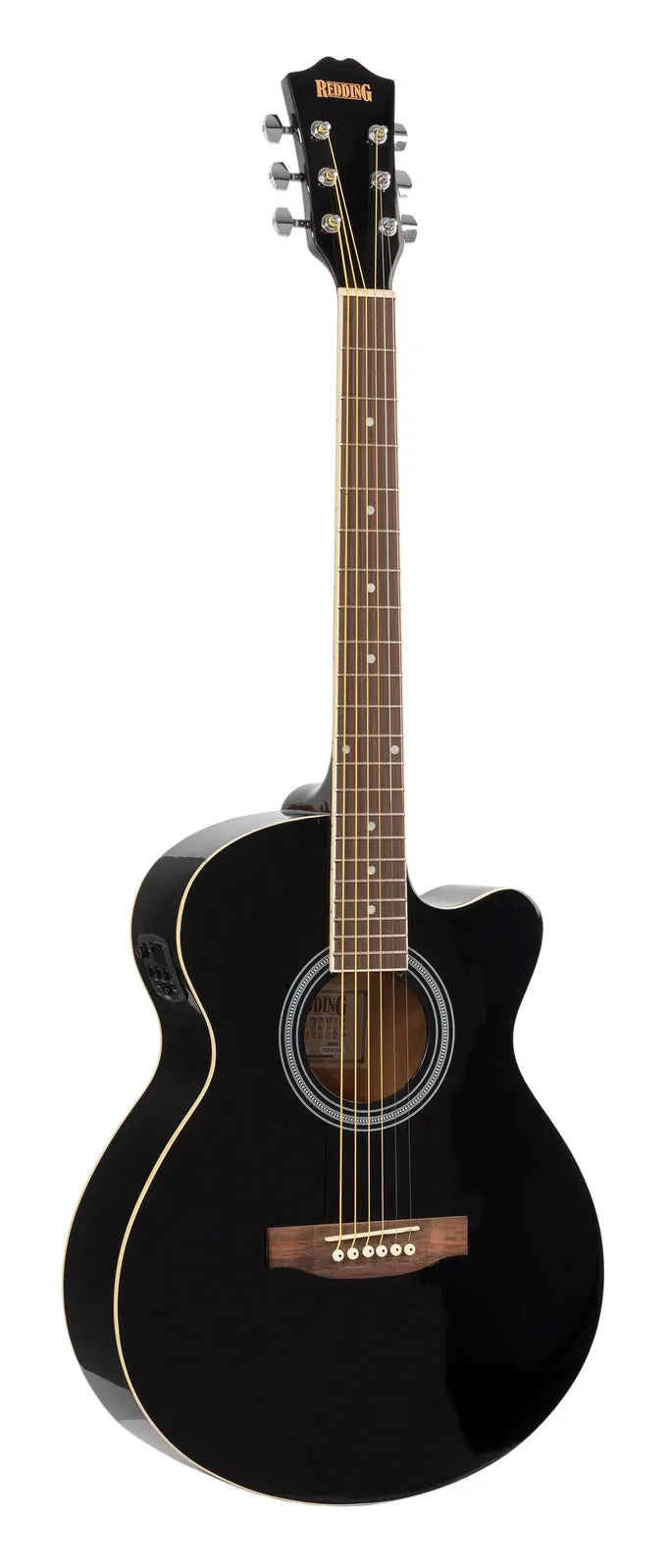 Redding RGC51CE Acoustic-Electric Guitar - Black — view 2