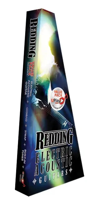 Redding RGC51PCE Grand Concert Electric-Acoustic Guitar Natural Gloss — view 3
