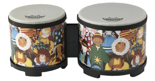 Remo Rhythm Club 05 & 06 Inch Bongos with Renaissance Heads
