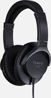 ROLAND RH-5 Headphones - Versatile Studio & Practice Headphones for Musicians, Comfortable Fit, Budget-Friendly Audio Solution
