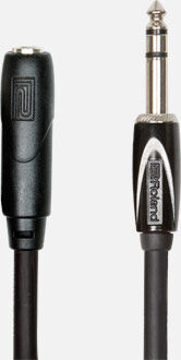 ROLAND RHC-25-1414 25ft Headphone Extension Cable - High-Quality Stereo TRS Extender with Copper Core and Durable Jacket