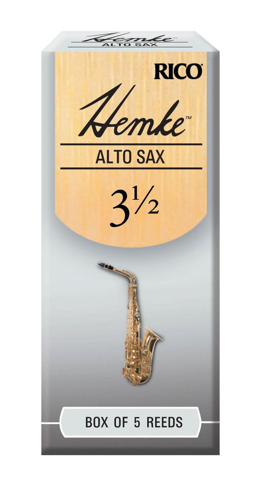 Hemke Alto Sax Reeds, Strength 3.5, 5-pack