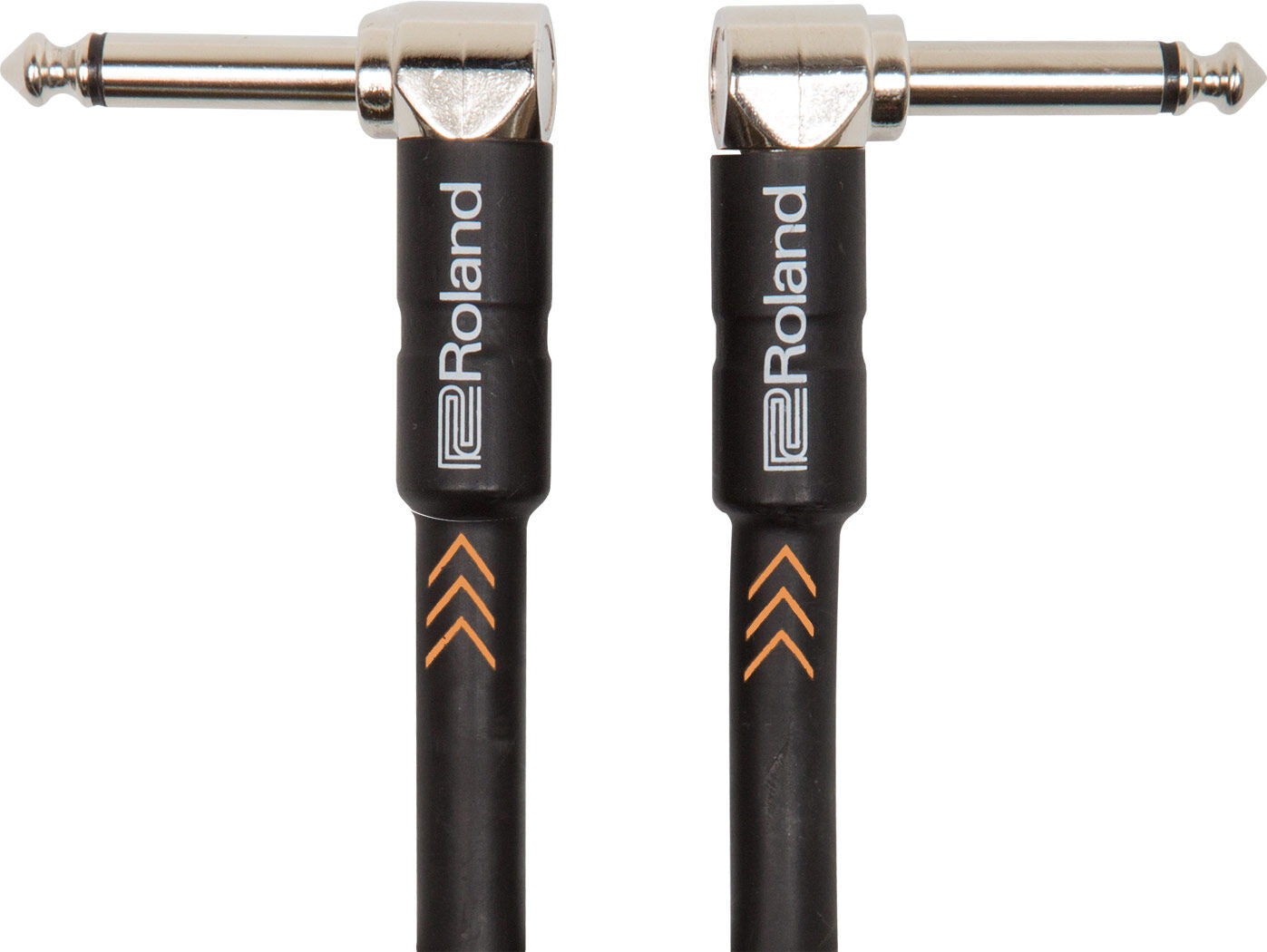 ROLAND RIC-B3AA Black Series 3ft Instrument Cable - Right-Angle 1/4-inch Connectors, Oxygen-Free Copper Core — view 2