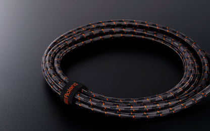 ROLAND RIC-G5 Gold Series Instrument Cable - 5ft with Straight 1/4-inch Connectors for Pure Signal Transmission — view 3