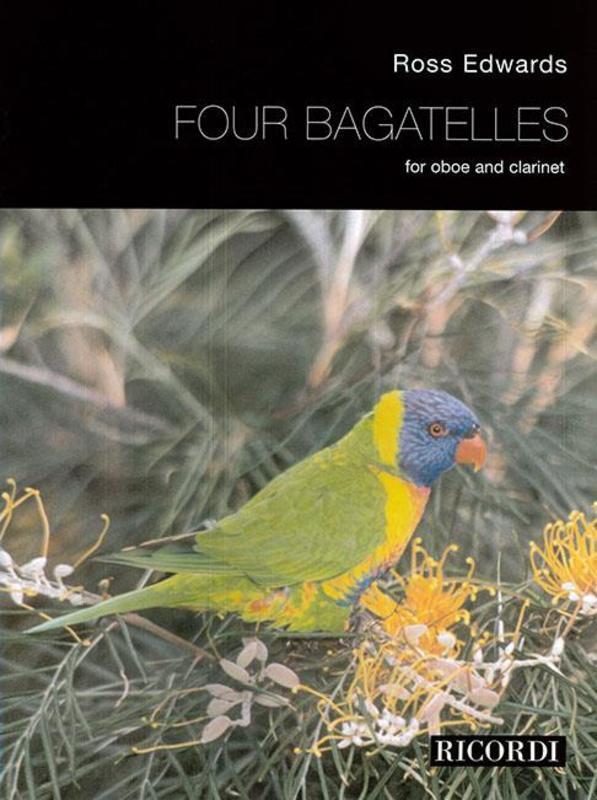 Edwards - Four Bagatelles Oboe And Clarinet (Softcover Book)