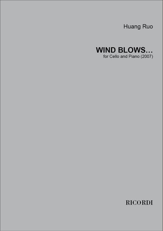 Ruo - Wind Blows For Cello/Piano (Softcover Book)