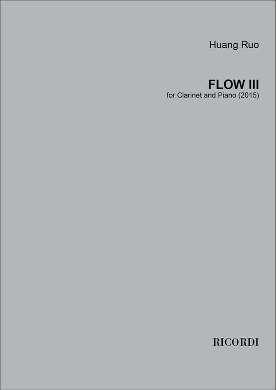 Ruo - Flow Iii For Clarinet/Piano (Softcover Book)
