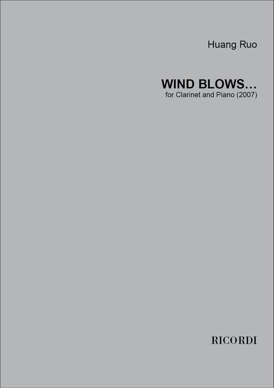 Ruo - Wind Blows For Clarinet/Piano (Softcover Book)