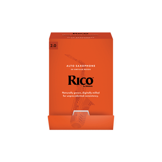 Rico Alto Sax Reeds 2.0 - 50 Bulk