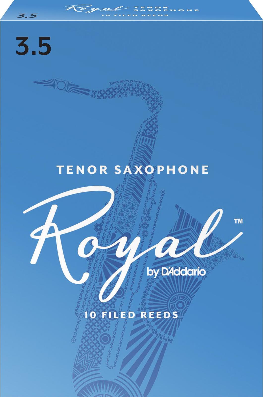 Rico Tenor Sax Reeds, Strength 3.5, 10-pack
