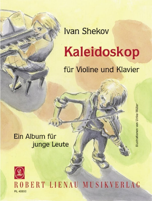 Shekov - Kaleidoskope Op 79 Violin/Piano (Softcover Book)