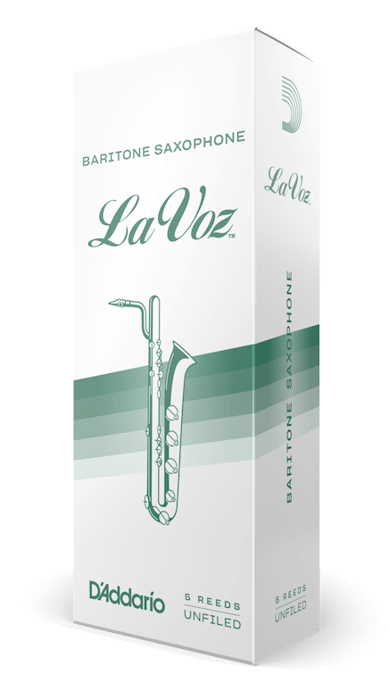 La Voz Baritone Saxophone Reeds MS by Rico
