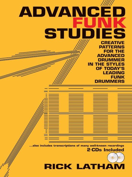 Latham Advanced Funk Studies Book with 2 CDs for Drums