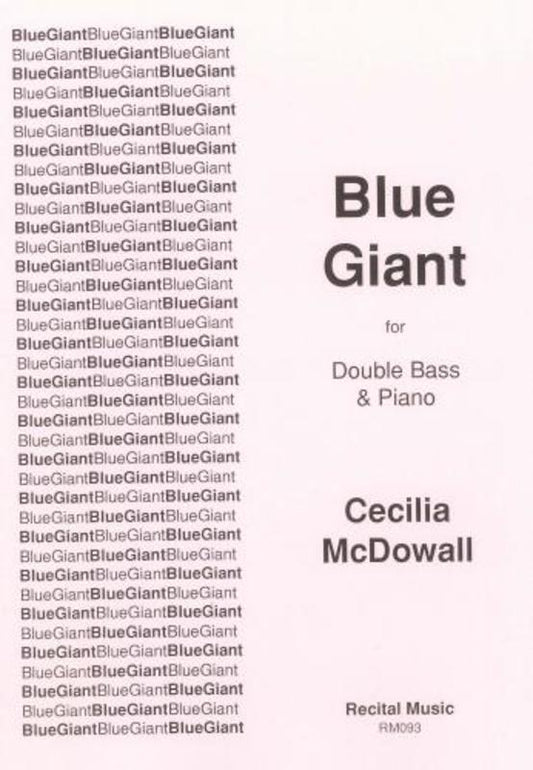 Blue Giant Double Bass/Piano (Softcover Book)