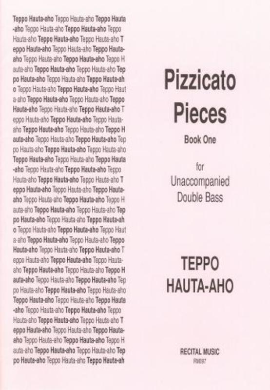 Hauta-Aho - Pizzicato Pieces Book 1 Double Bass Solo (Softcover Book)