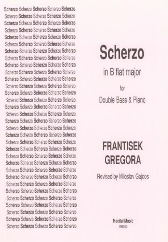 Scherzo In B Flat Major Double Bass/Piano (Softcover Book)