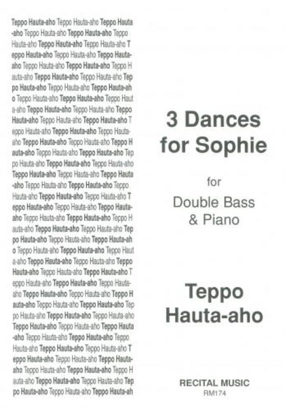 Dances For Sophie 3 Double Bass/Piano (Softcover Book)