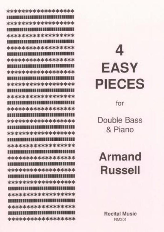 Easy Pieces 4 Double Bass/Piano (Softcover Book)