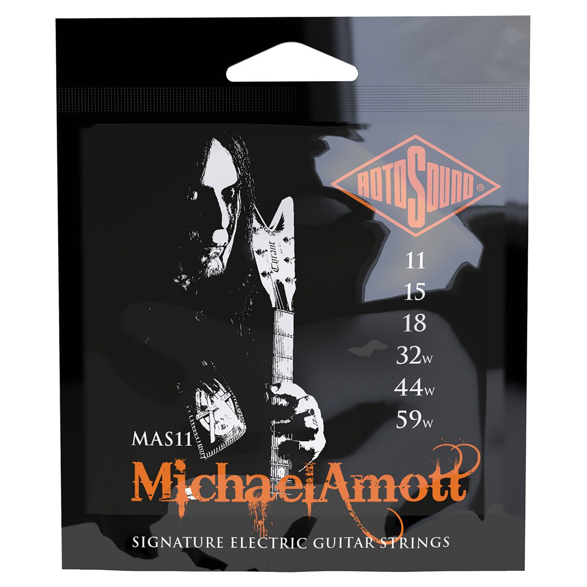 Rotosound Michael Amott Signature 11-59 Electric Guitar Strings Set [RMAS11]