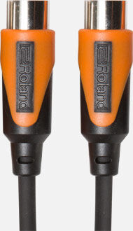 ROLAND RMIDI-B20 - 20ft Black Series MIDI Cable with Nickel Connectors