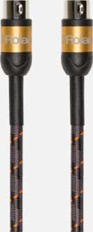 ROLAND RMIDI-G10 Gold Series 10ft MIDI Cable - Premium Multi-Strand Copper for Reliable Transmission