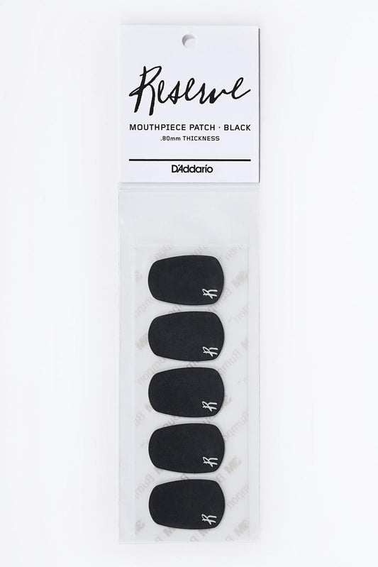 Reserve Mouthpiece Patch, Black, 5 pack