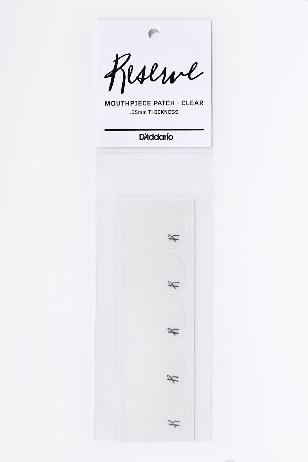 Reserve Mouthpiece Patch, Clear, 5 pack