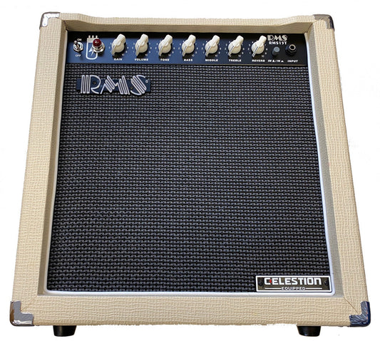 RMS Vintage Tube Guitar Amp Combo with Reverb 15-Watt, 1x12"