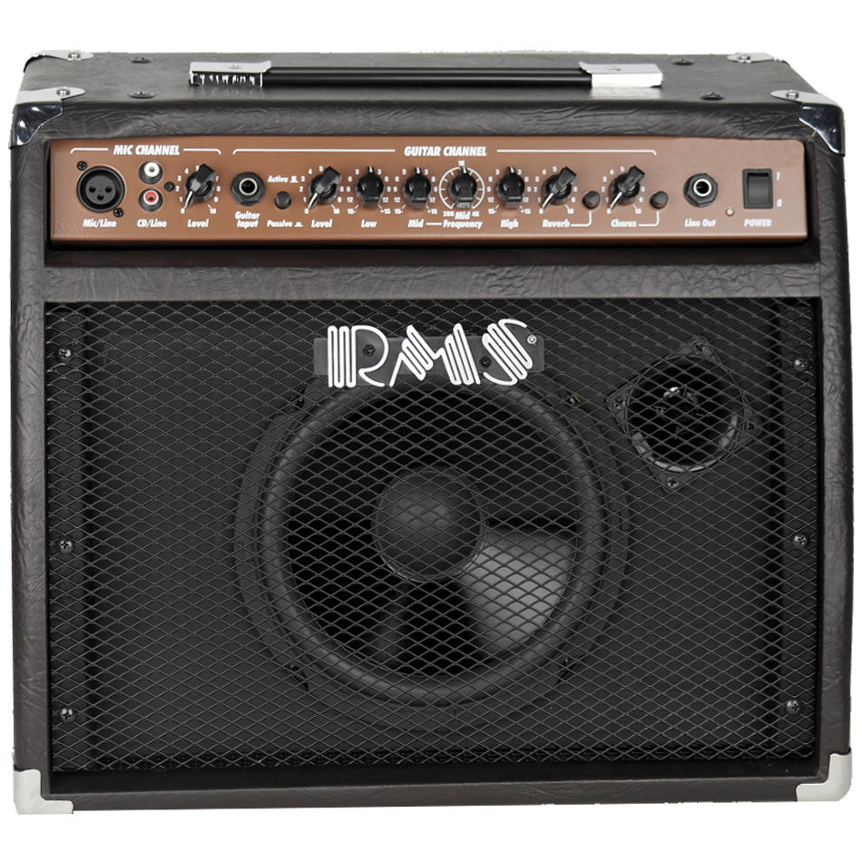 RMS Solid State Series Acoustic Guitar Amp Combo 20-Watt, 1x8"