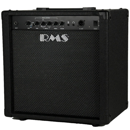 RMS 40-Watt Solid State Bass Amp Combo with 1x10" Speaker