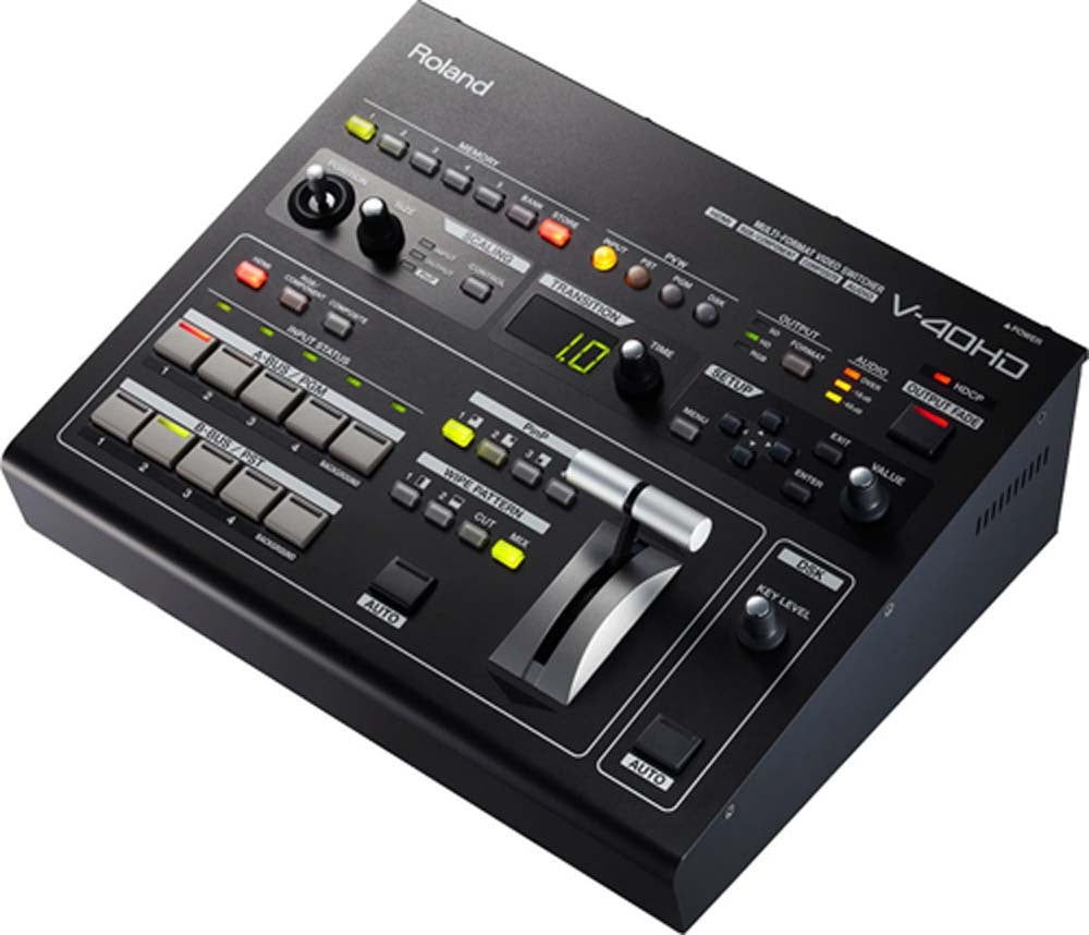 4 Multi Fmt Vid Ch Hd V40HD Roland — view 3