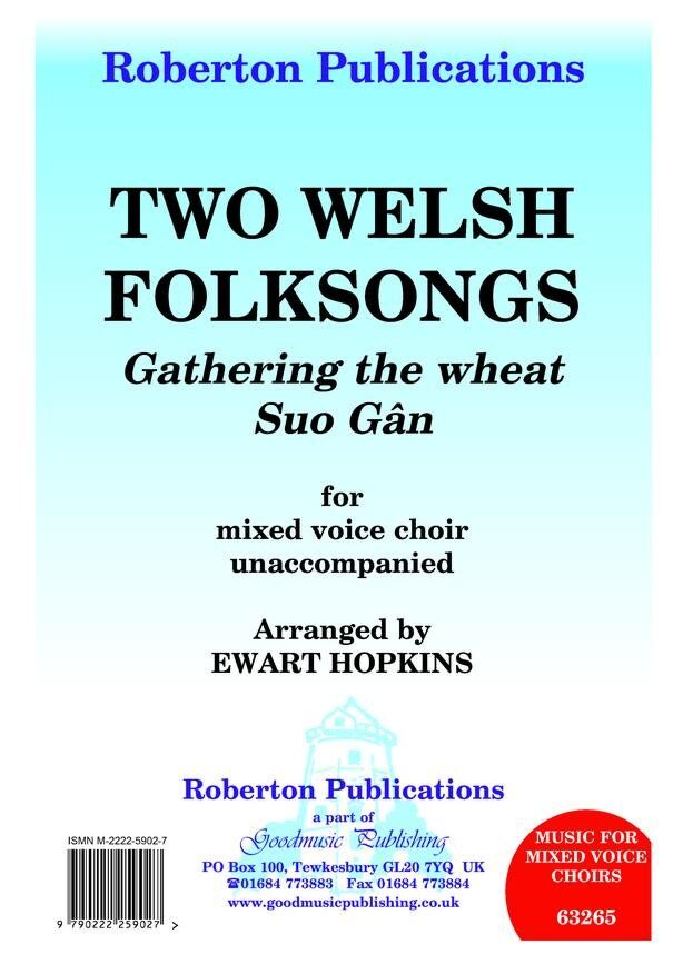 Two Welsh Folksongs SATB A Cappella by Ewart Hopkins
