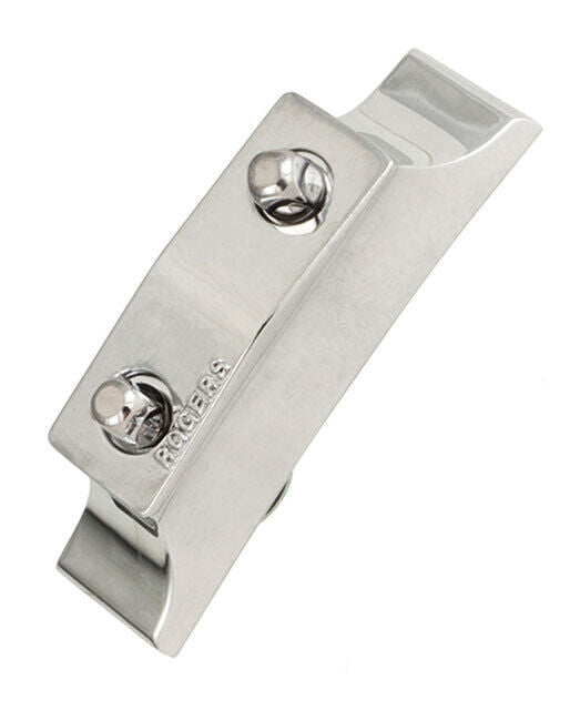 Rogers Swivo-matic Butt-End with Mounting Screws for Snare Parts - Die-Cast Design, 2-3/4" Width, 1-1/4" Hole Spacing, Pk 1