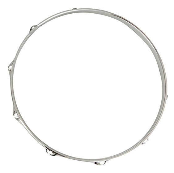 Rogers Dyna-Sonic 14" 10 Lug Batter-Side Snare Drum Hoop - 1.6mm Steel, Triple-Flange Design