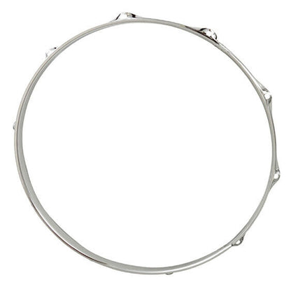 Rogers Dyna-Sonic 14" 10 Lug Batter-Side Snare Drum Hoop - 1.6mm Steel, Triple-Flange Design — view 2