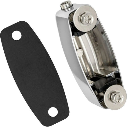 Rogers Bread and Butter Double-Sided Centre Drum Lug - Vintage Replacement, 2-5/8" Body, Springless Design, Includes Mounting Screws and Gasket — view 2