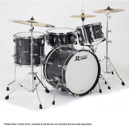 Rogers Covington Series 3-Piece Drum Kit - Black Diamond Pearl, Model ROGCV0320HXBP — view 5