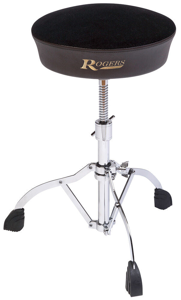 Rogers Dyno-Matic Deluxe Drum Throne with Swan Leg Base and Adjustable Height