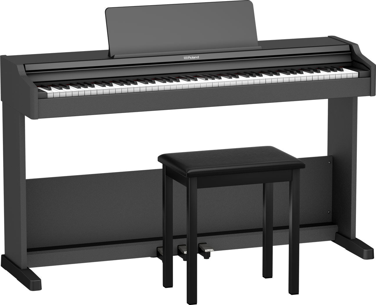 ROLAND RP107 Digital Piano - Affordable Black Model with Authentic Tone & Playability — view 4