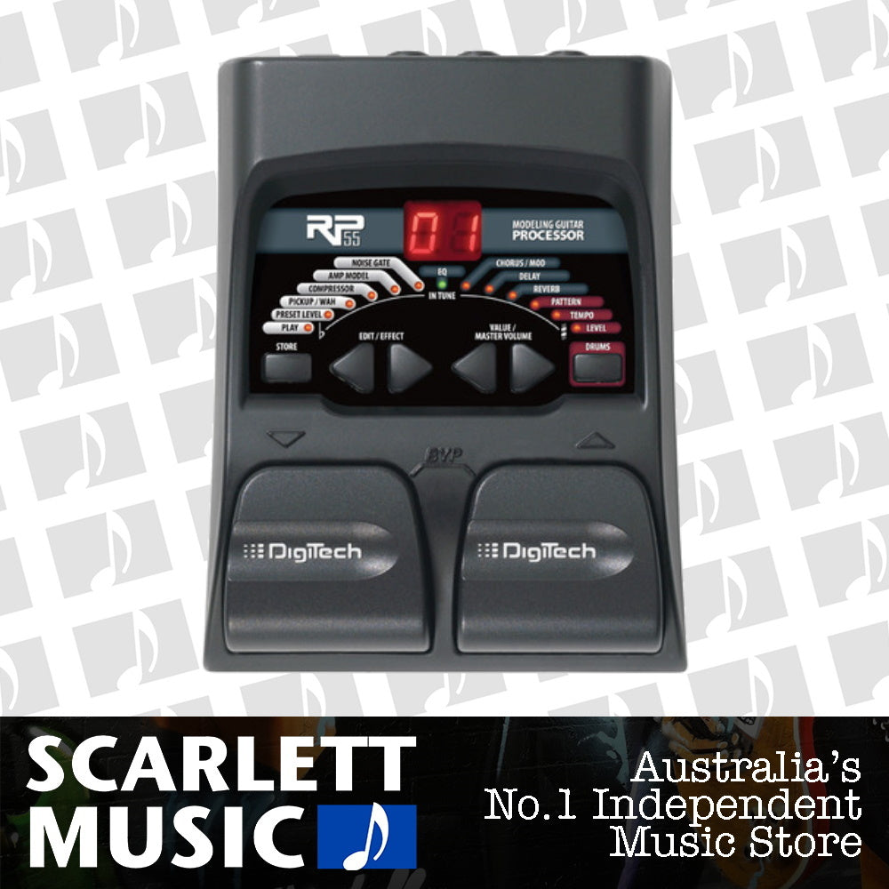Digitech RP-55 Multi Effects Guitar Pedal — view 2