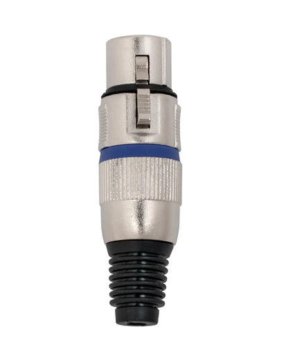 Carson Cable Co Rock Plug XLR Female 3 Pin Socket Connector Diecast N