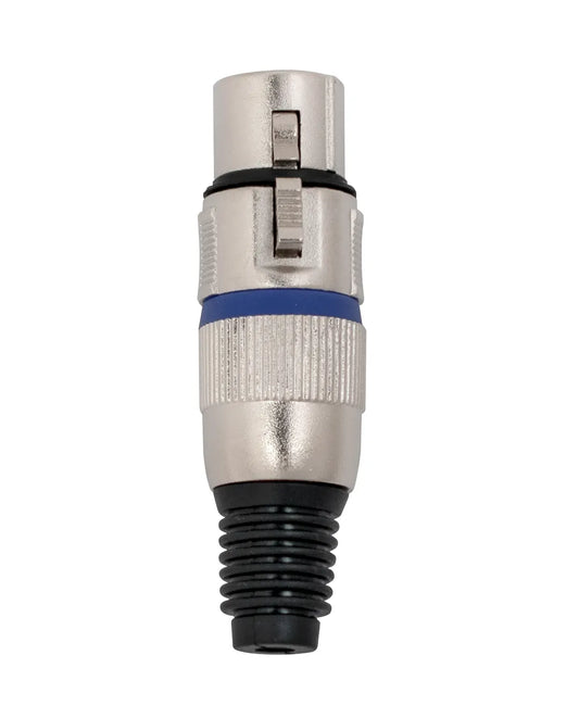 Carson Cable Co Rock Plug XLR Female 3 Pin Socket Connector Diecast N