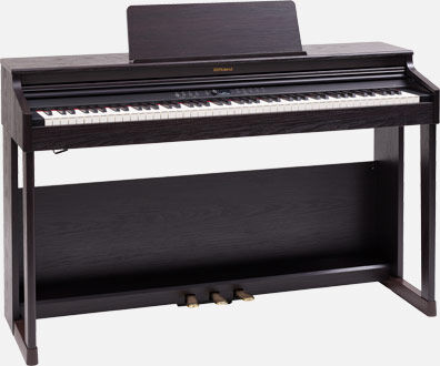 ROLAND RP701 Digital Piano & Stool - Dark Rosewood with SuperNATURAL Sound Technology