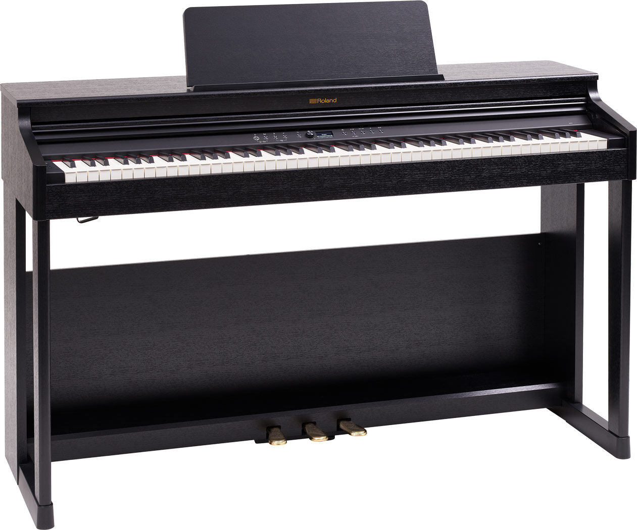 ROLAND RP701 Digital Piano & Stool - Light Amber Oak Finish, SuperNATURAL Sound, Family-Friendly Design — view 3