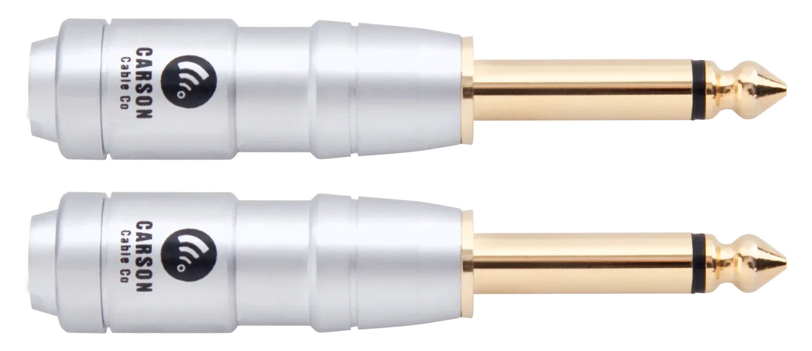 Carson Cable Co Rock Plug Mono 6.3mm Gold Shaft Satin Q/P02